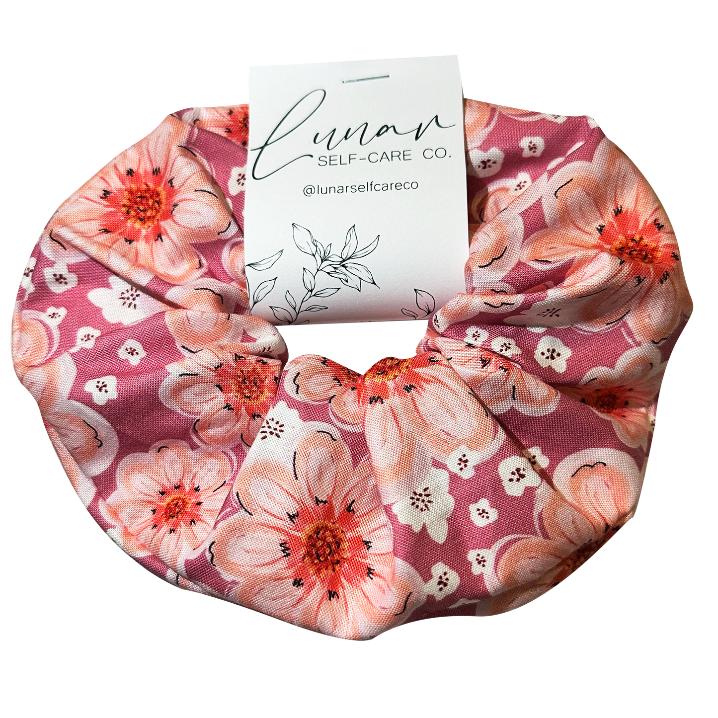 CHERRY BLOSSOM SCRUNCHIE