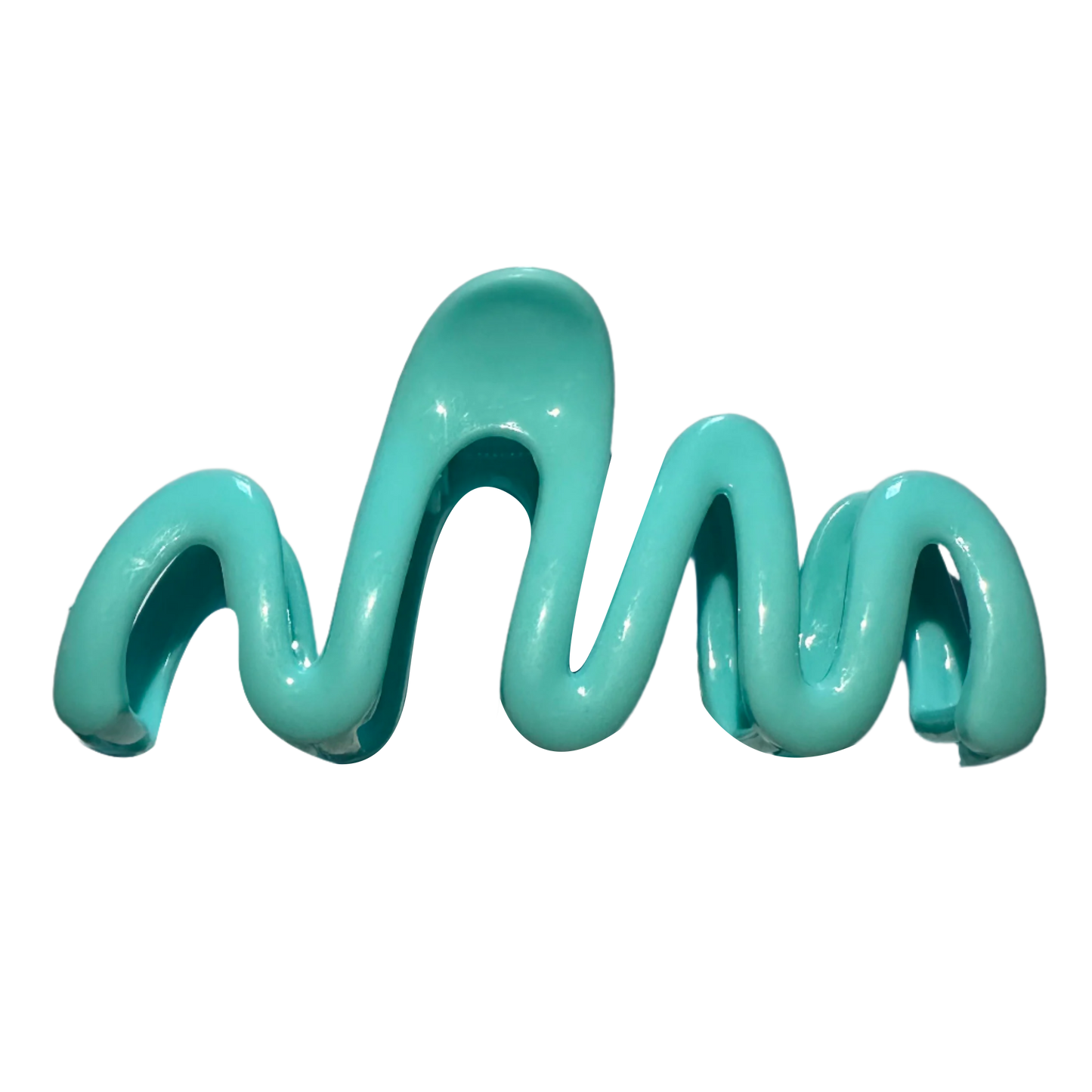 BLUE WAVE HAIR CLAW CLIP